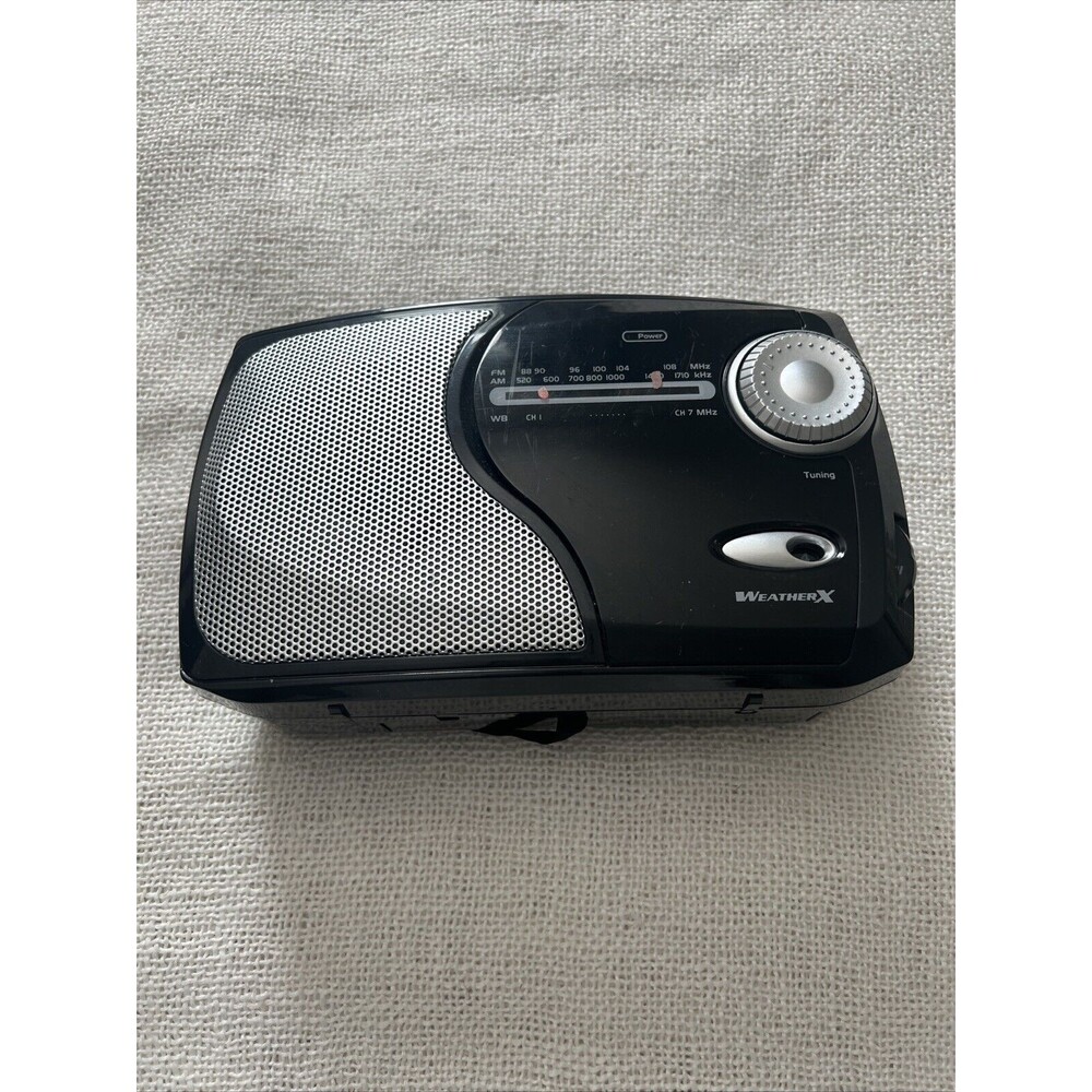 Vintage WeatherX GPX WB AM FM Weather Radio WR282B *Tested